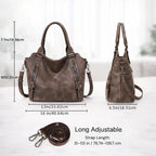 Jessia™ | Everyday Shoulder Bag with Adjustable Strap - Eliza-Warszawa