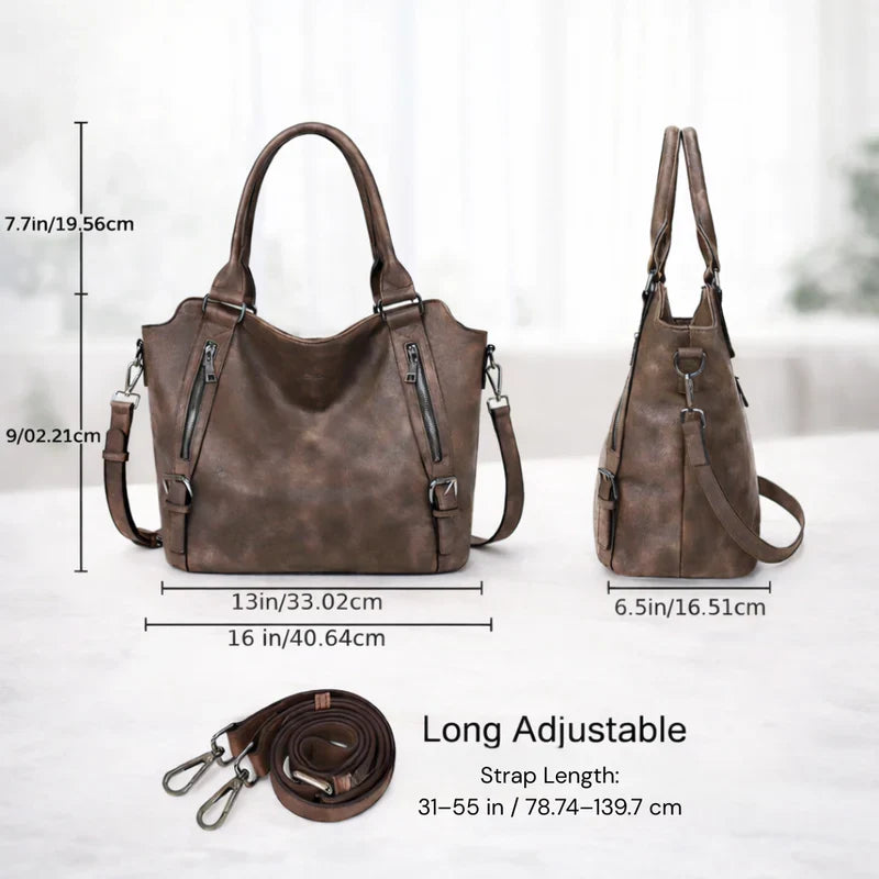 Jessia™ | Everyday Shoulder Bag with Adjustable Strap - Eliza-Warszawa