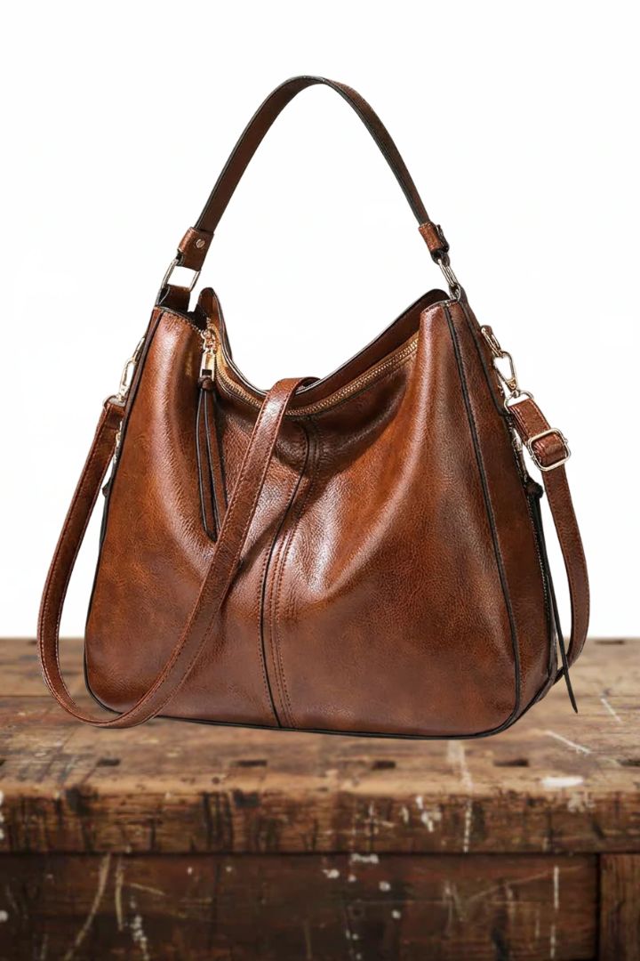 Seraphina Leather Handbag - Eliza-Warszawa