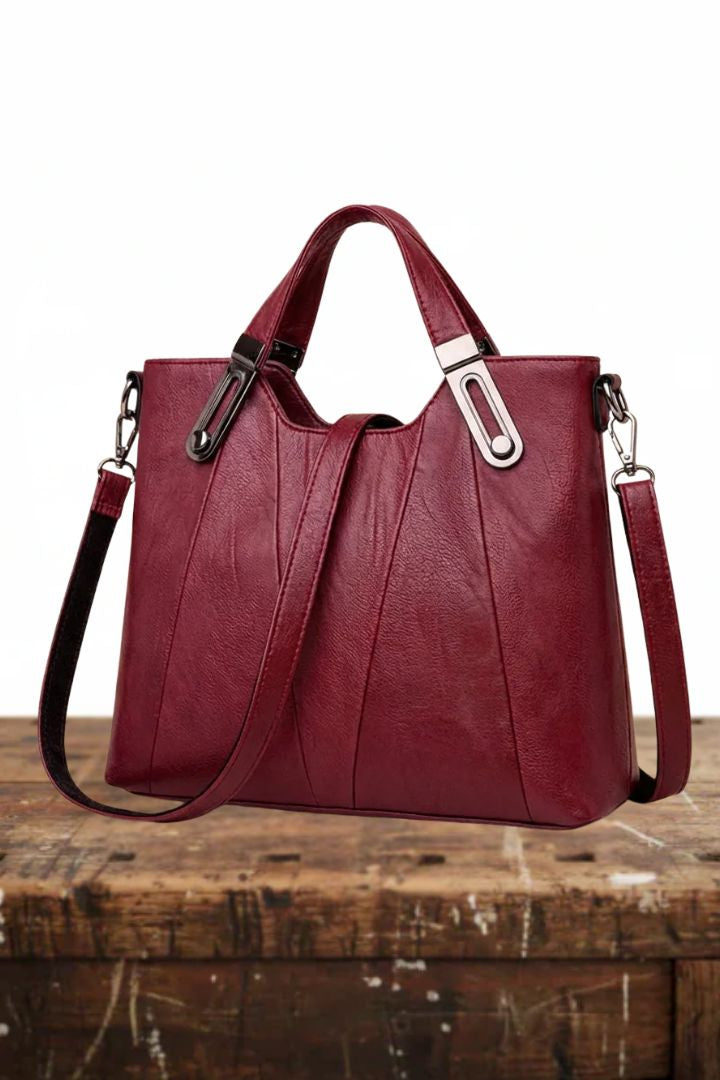 Sienna Leather Handbag - Eliza-Warszawa