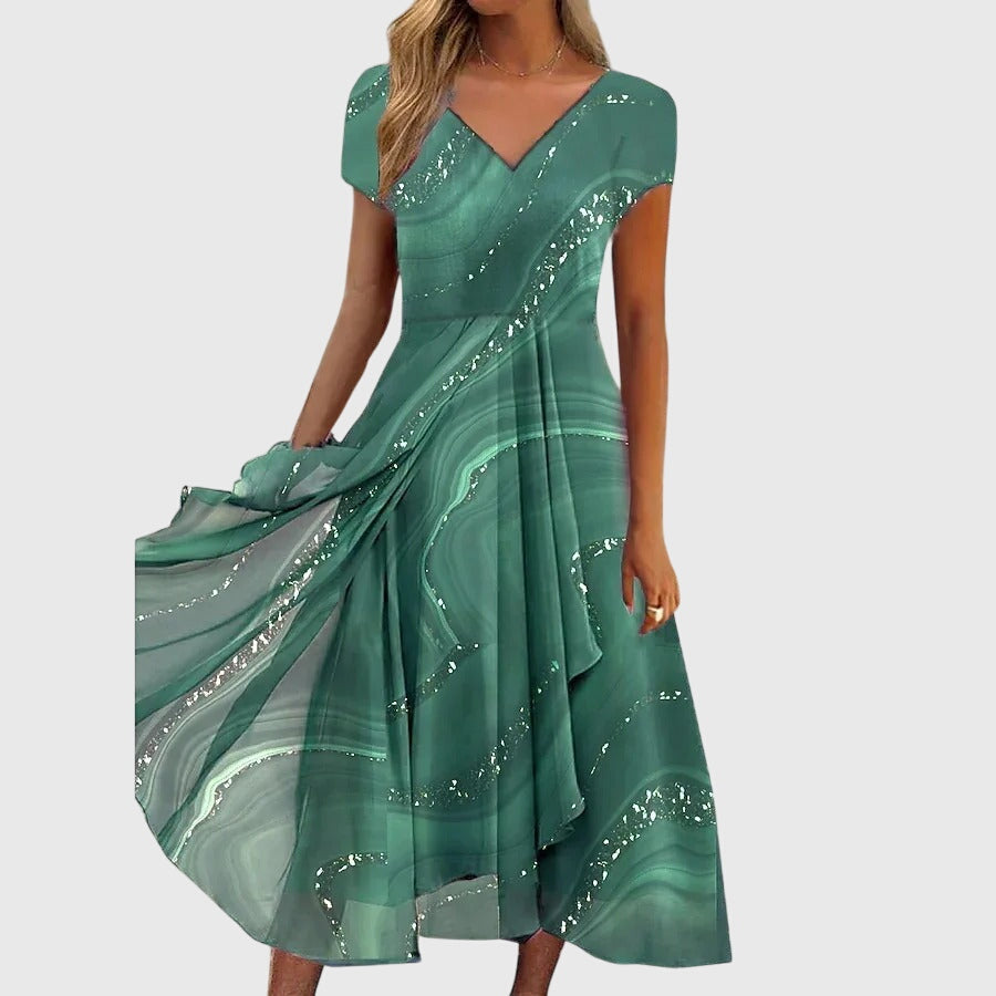 Stacey™ | Flowing Midi Dress - Eliza-Warszawa