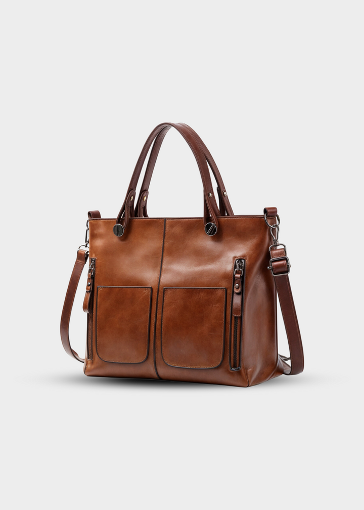 Alexa Signature Shoulder Bag (Vegan) - Eliza-Warszawa