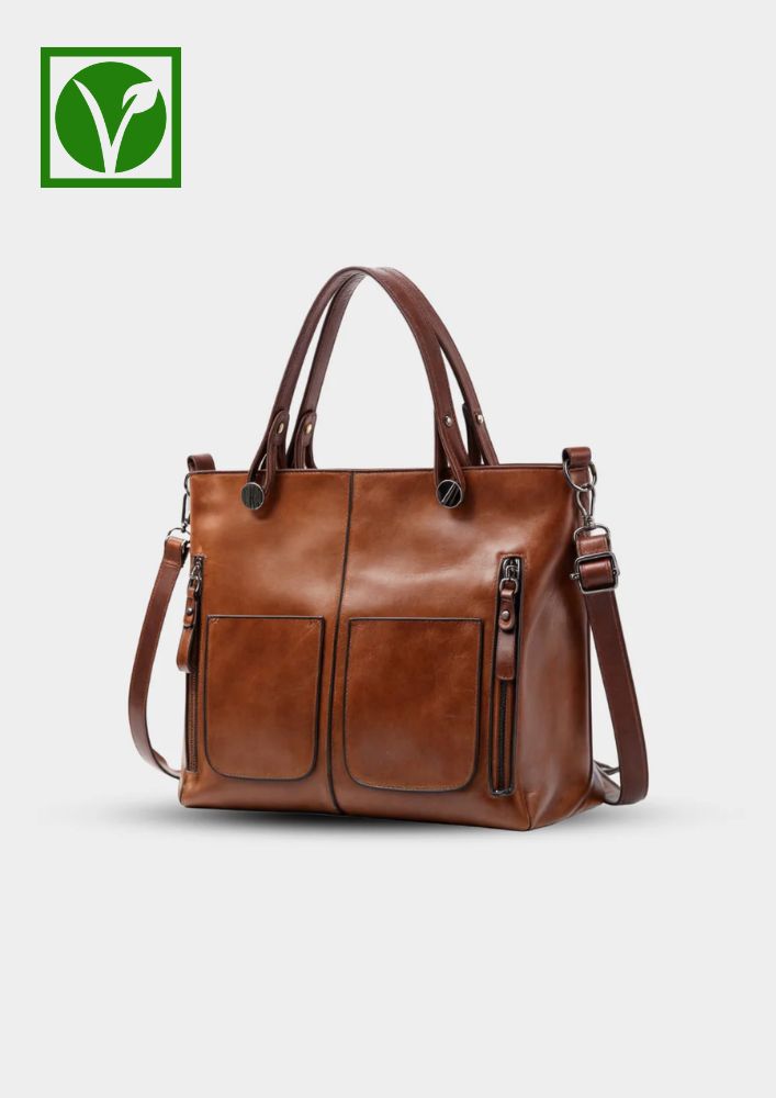 Alexa Signature Shoulder Bag (Vegan) - Eliza-Warszawa