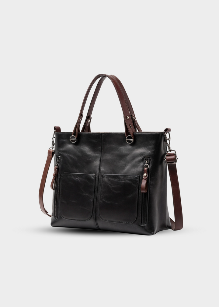 Alexa Signature Shoulder Bag (Vegan) - Eliza-Warszawa