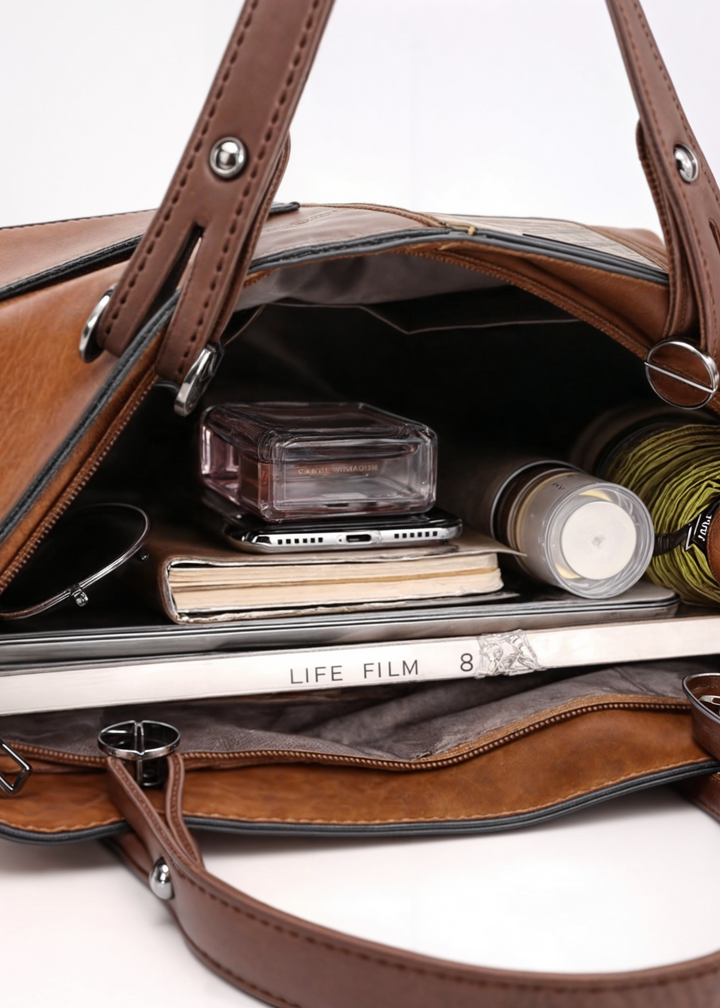 Alexa Signature Shoulder Bag (Vegan) - Eliza-Warszawa