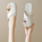 Alina Slide Sandal - Eliza-Warszawa