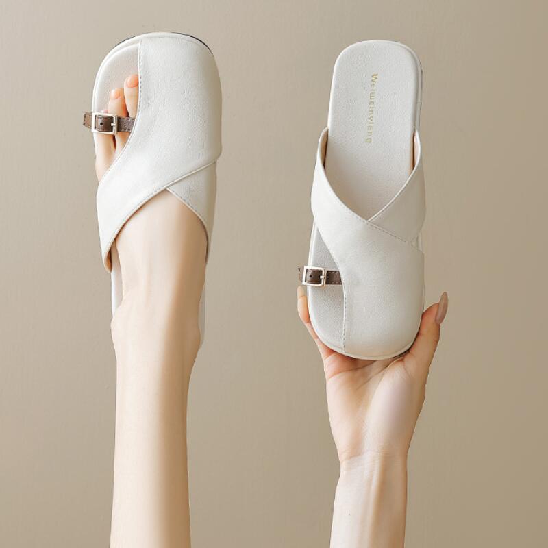 Alina Slide Sandal - Eliza-Warszawa