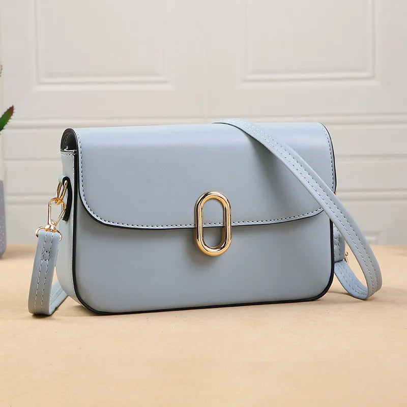 Alina™ – Stylish Light Blue Shoulder Bag - Eliza-Warszawa