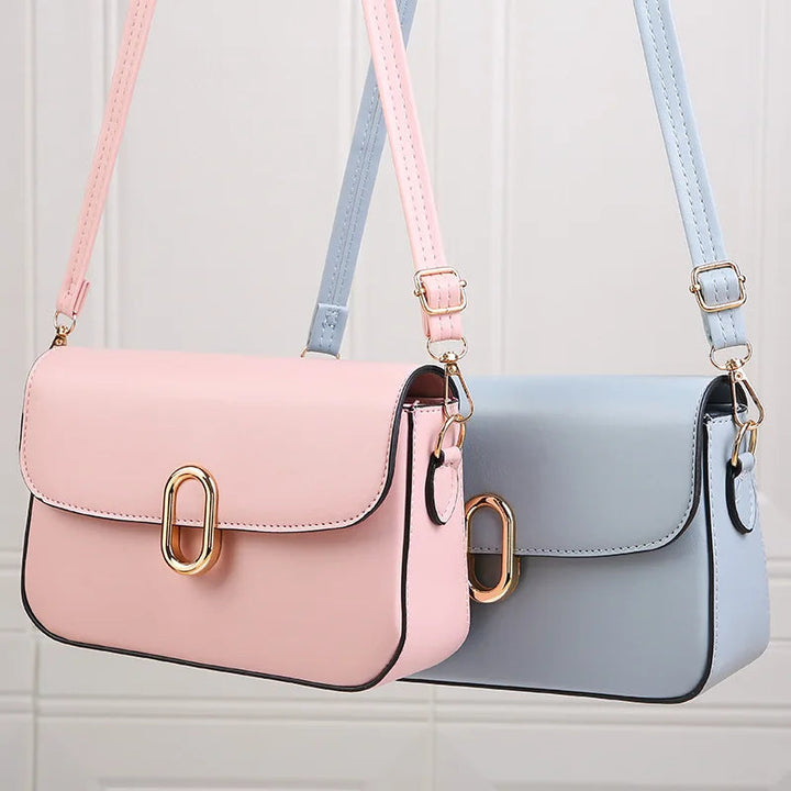 Alina™ – Stylish Light Blue Shoulder Bag - Eliza-Warszawa