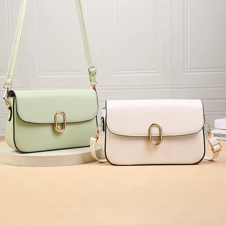 Alina™ – Stylish Light Blue Shoulder Bag - Eliza-Warszawa