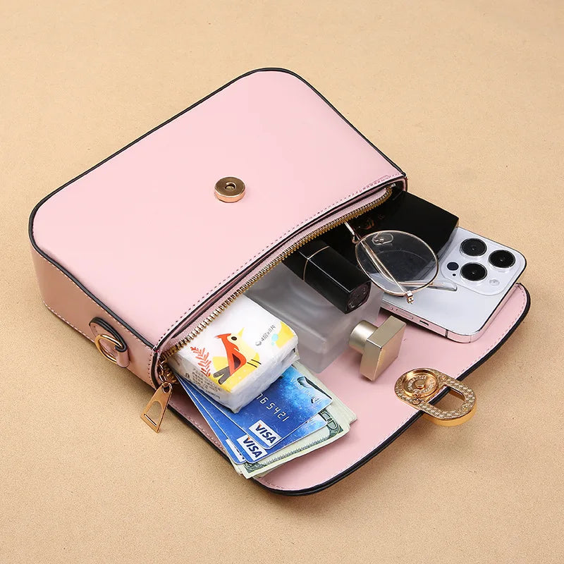 Alina™ – Stylish Light Blue Shoulder Bag - Eliza-Warszawa