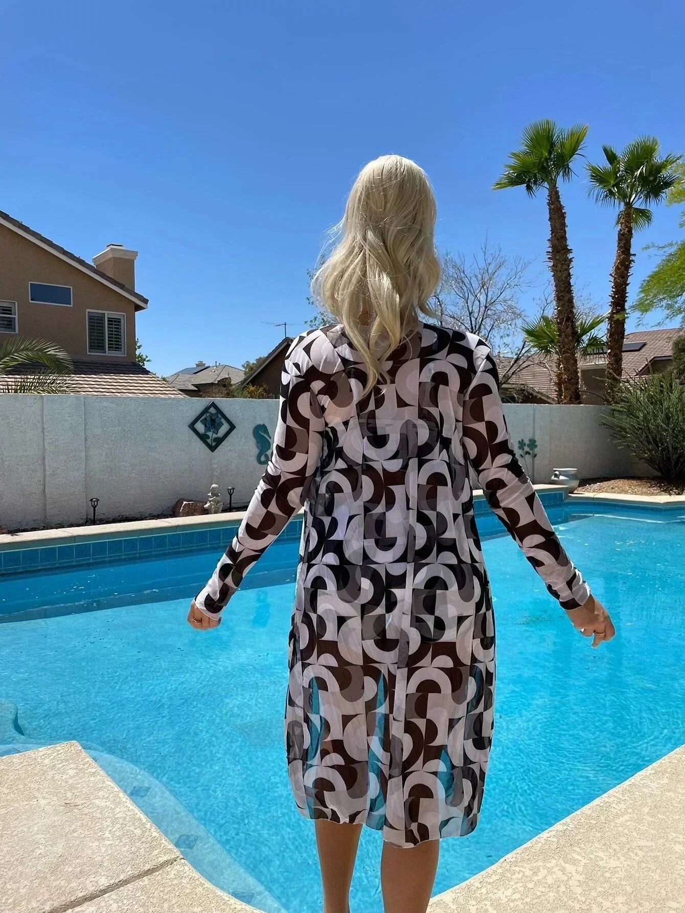 Amalfi - High-Waist Bikini Set with Cover-Up