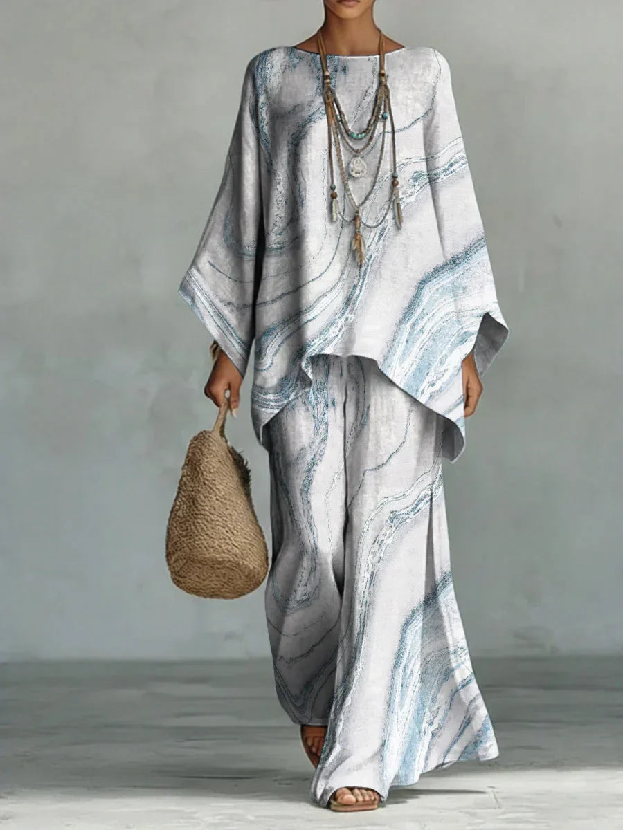 Anaïs Set | Printed Comfort Set - Eliza-Warszawa