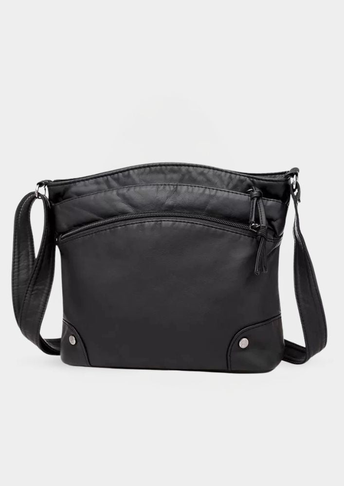 Anna™ - Stylish Leather Shoulder Bag - Eliza-Warszawa