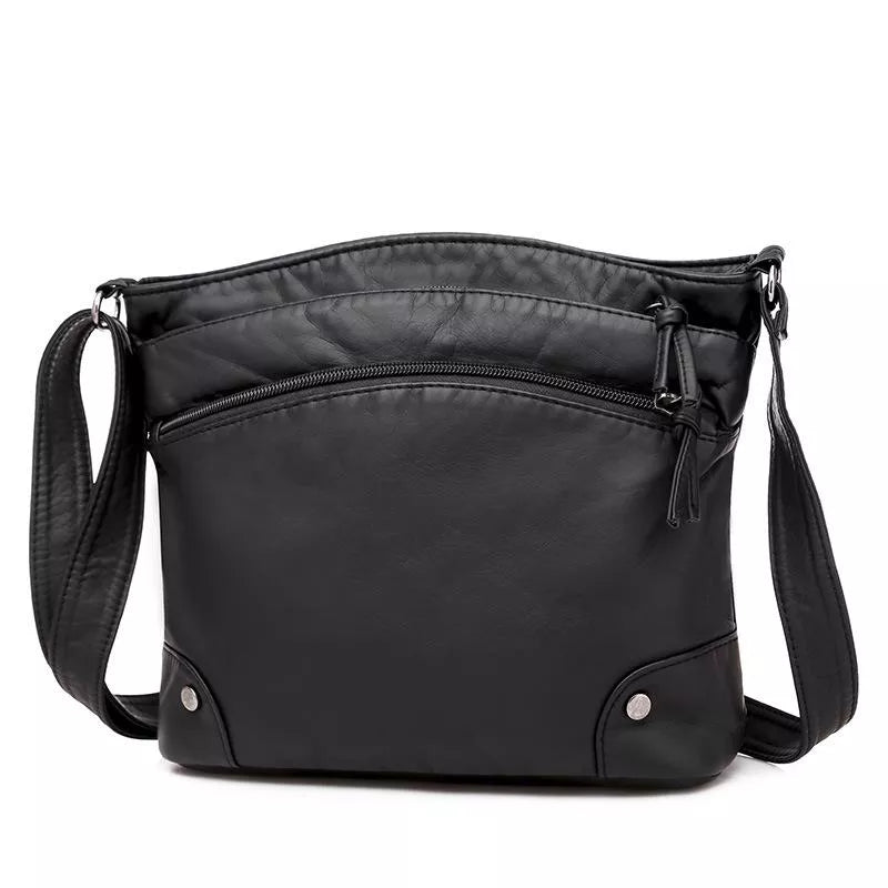 Anna™ - Stylish Leather Shoulder Bag - Eliza-Warszawa