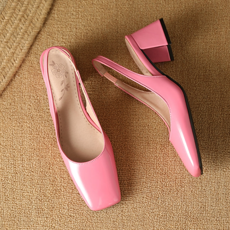 Astoria Block Slingbacks - Eliza-Warszawa