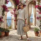 Aurora | Blouse And Skirt Set - Eliza-Warszawa