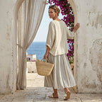 Aurora | Blouse And Skirt Set - Eliza-Warszawa