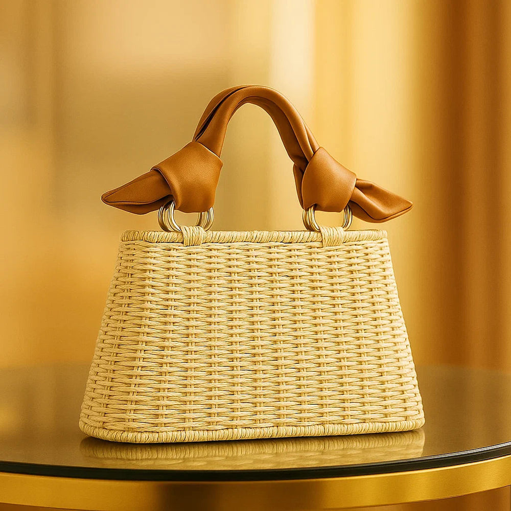 Ava Rae Wicker Bag - Eliza-Warszawa
