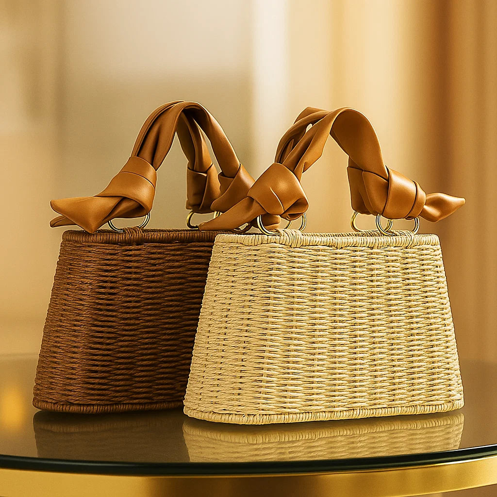 Ava Rae Wicker Bag - Eliza-Warszawa