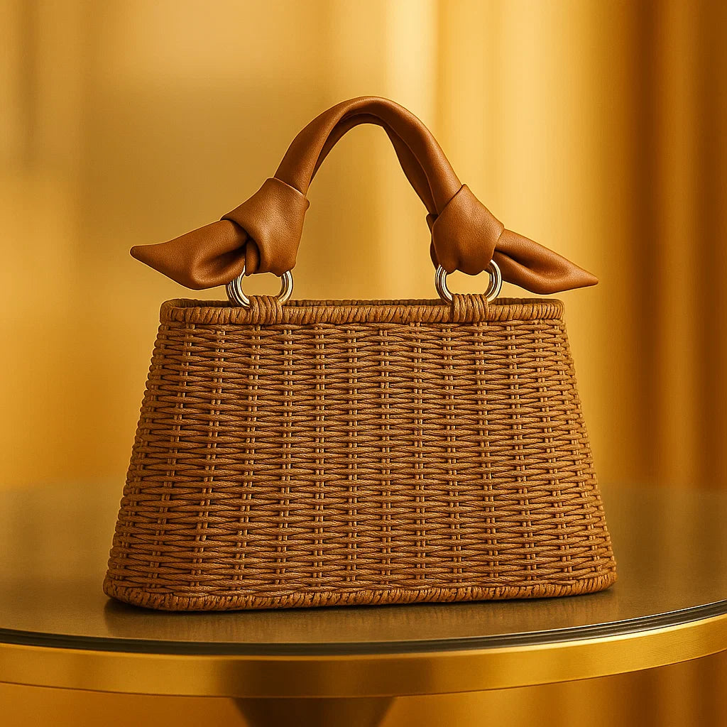 Ava Rae Wicker Bag - Eliza-Warszawa