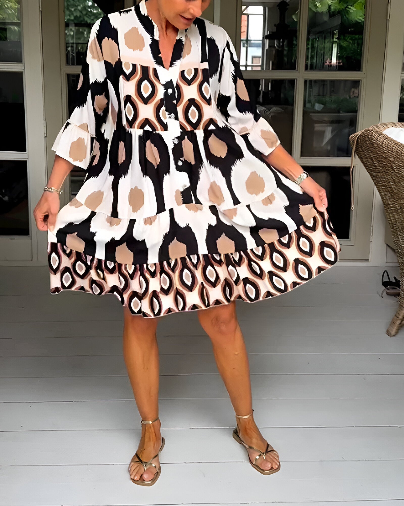 Avenia | Bohemian Casual Dress - Eliza-Warszawa