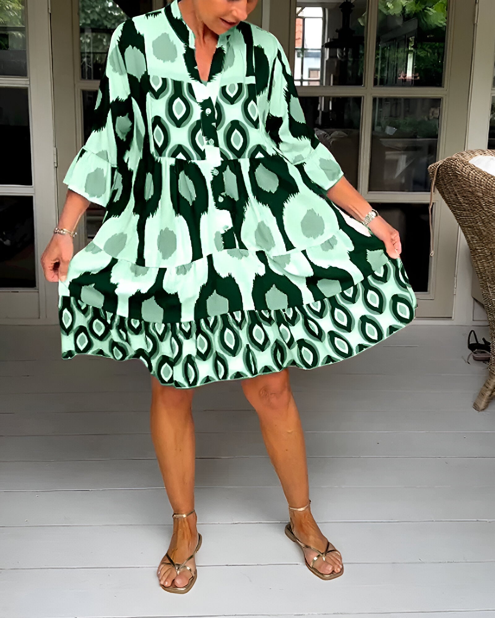 Avenia | Bohemian Casual Dress - Eliza-Warszawa