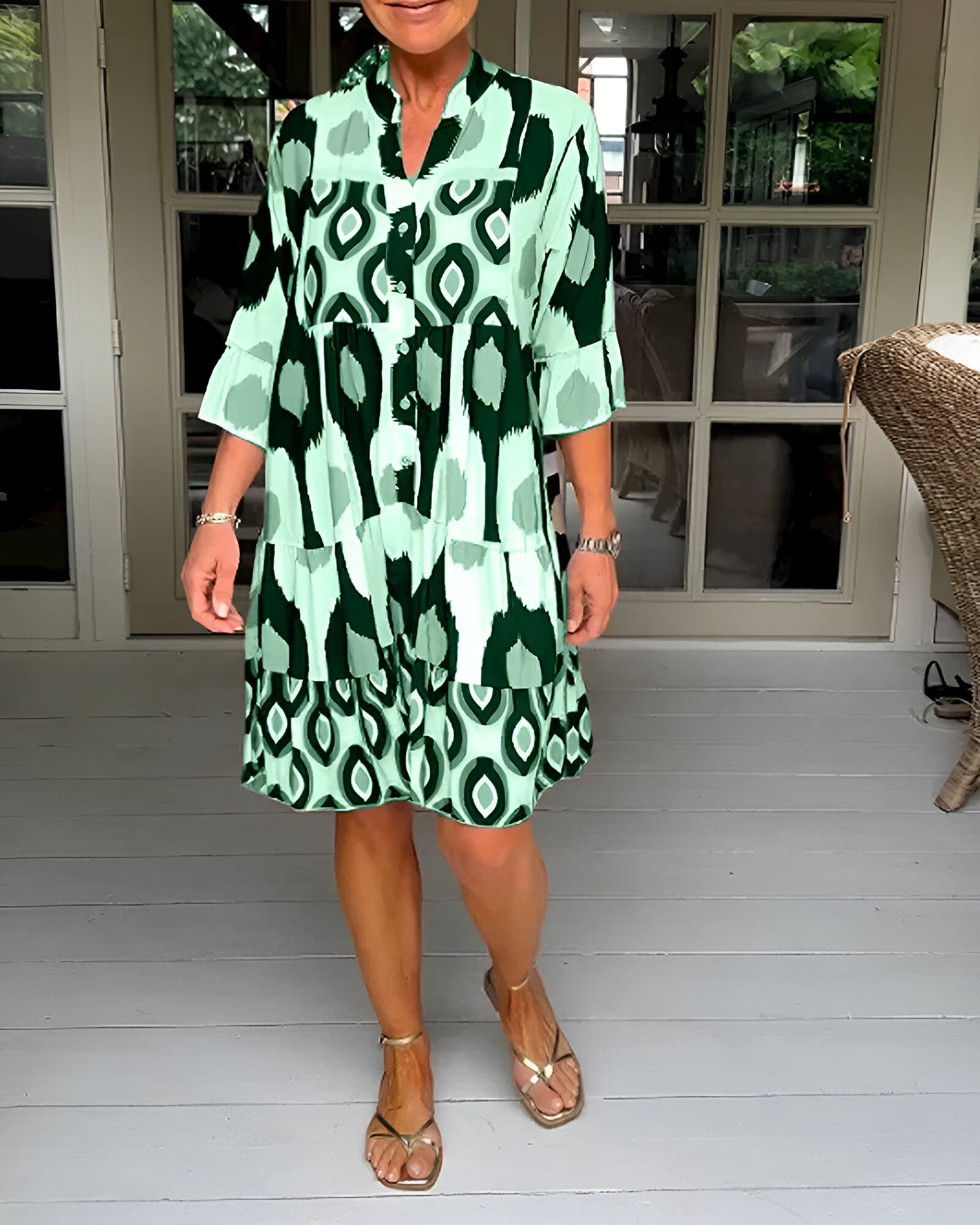 Avenia | Bohemian Casual Dress - Eliza-Warszawa