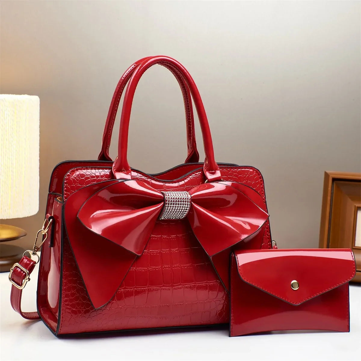 Bella Bow Handbag Set - Eliza-Warszawa