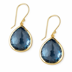 Blue Crystal Retro Drops