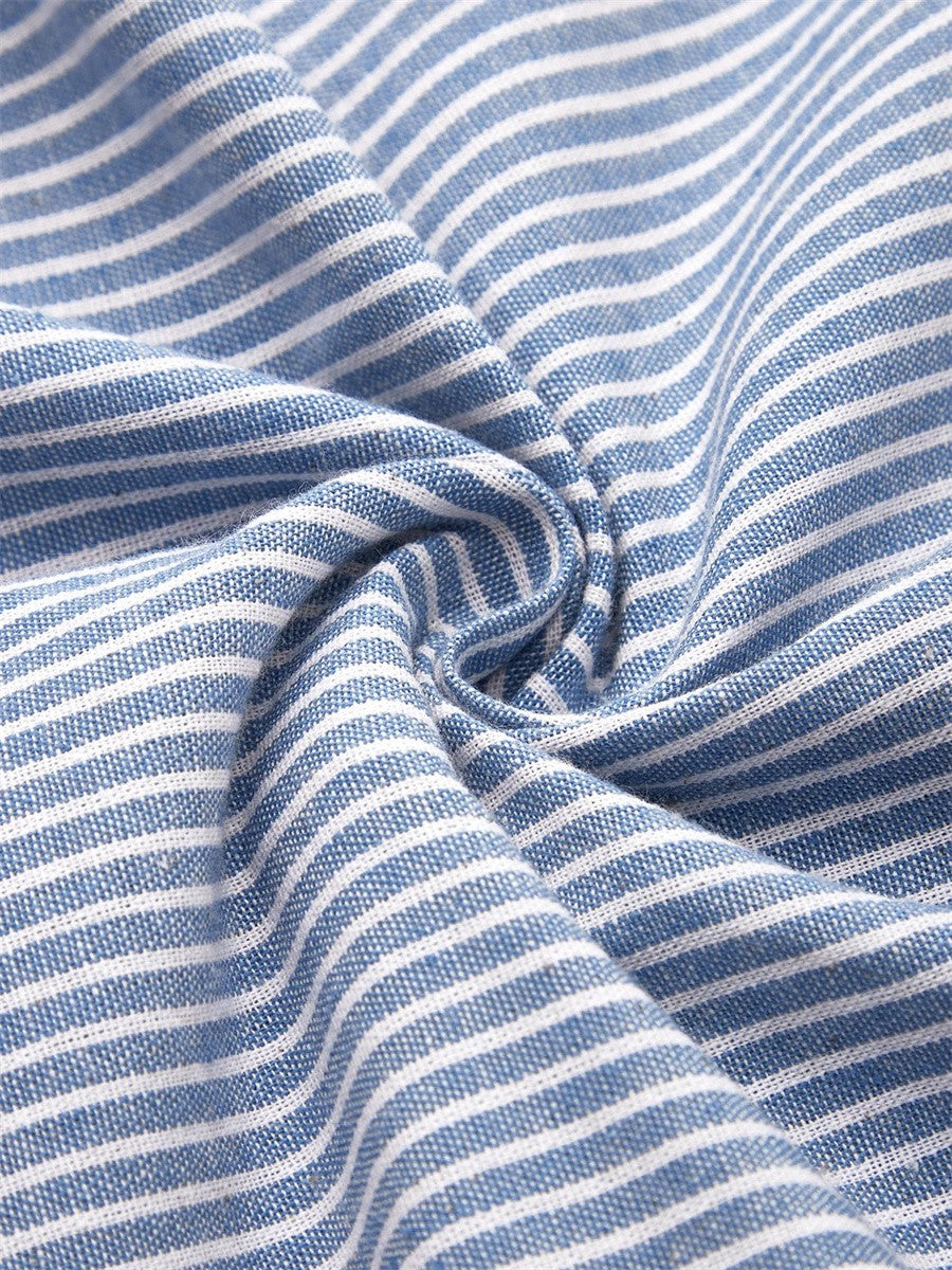 Brienne | Striped Midi Dress – Effortless Comfort, Everyday Confidence - Eliza-Warszawa