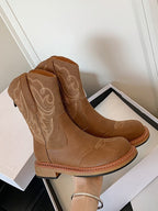 British retro embroidered western cowboy boots - Eliza-Warszawa