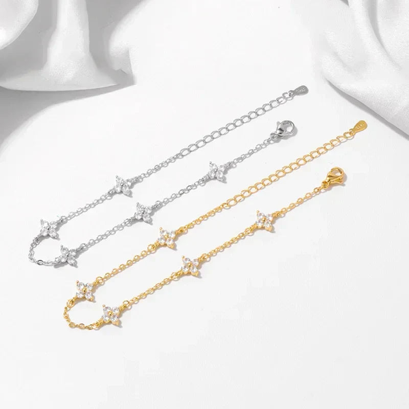Butterfly Crystal Bracelet - Eliza-Warszawa