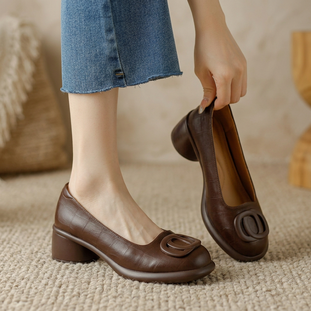 Carmen Block Heels - Eliza-Warszawa