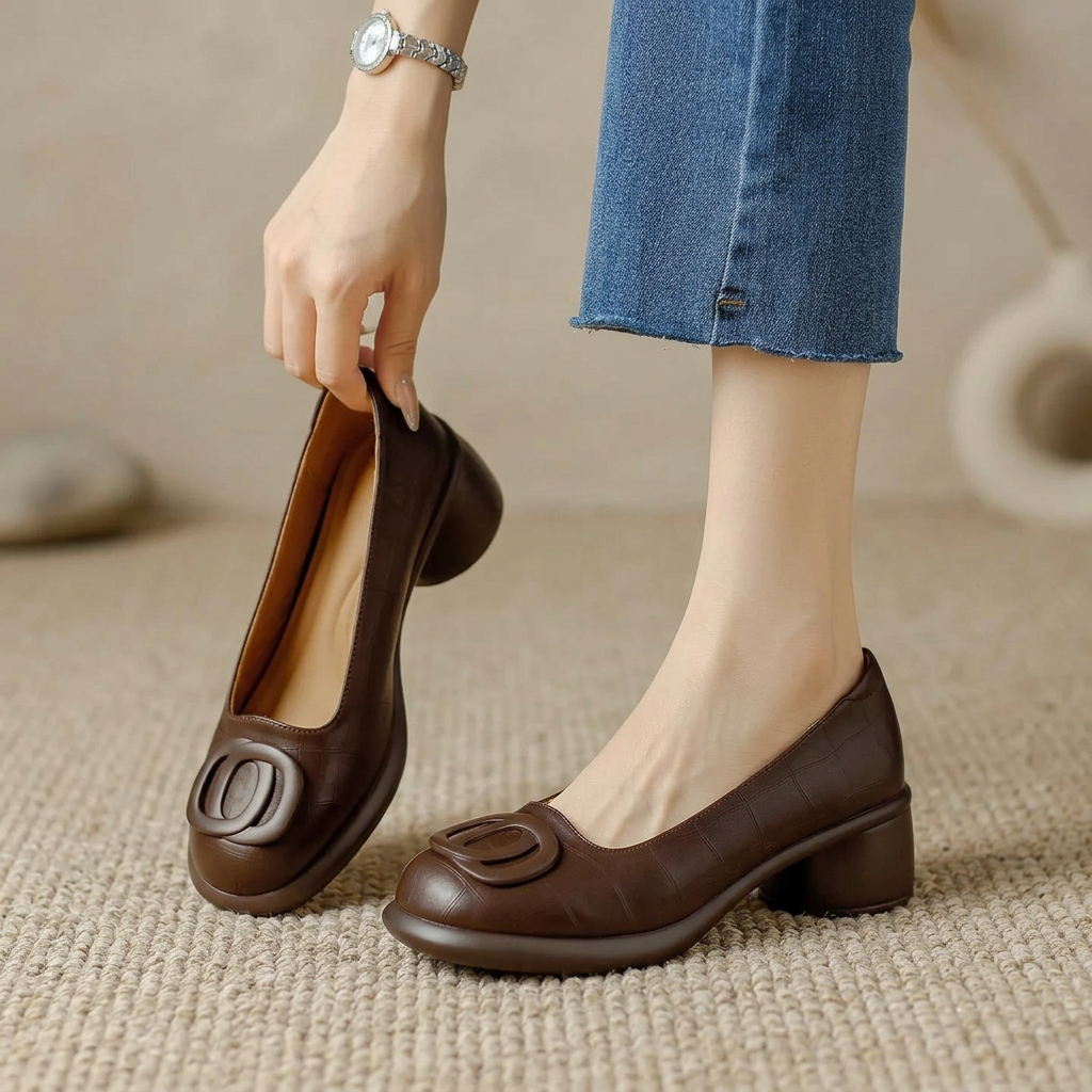 Carmen Block Heels - Eliza-Warszawa