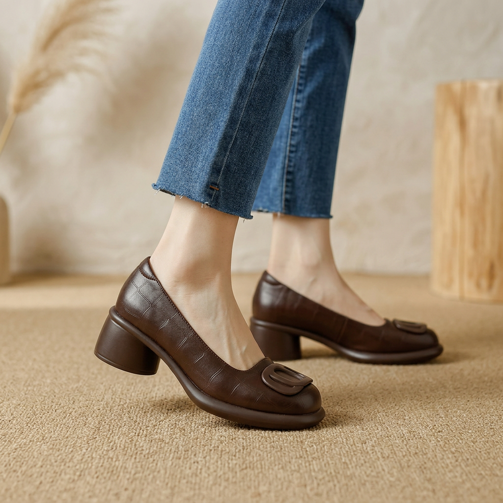 Carmen Block Heels - Eliza-Warszawa