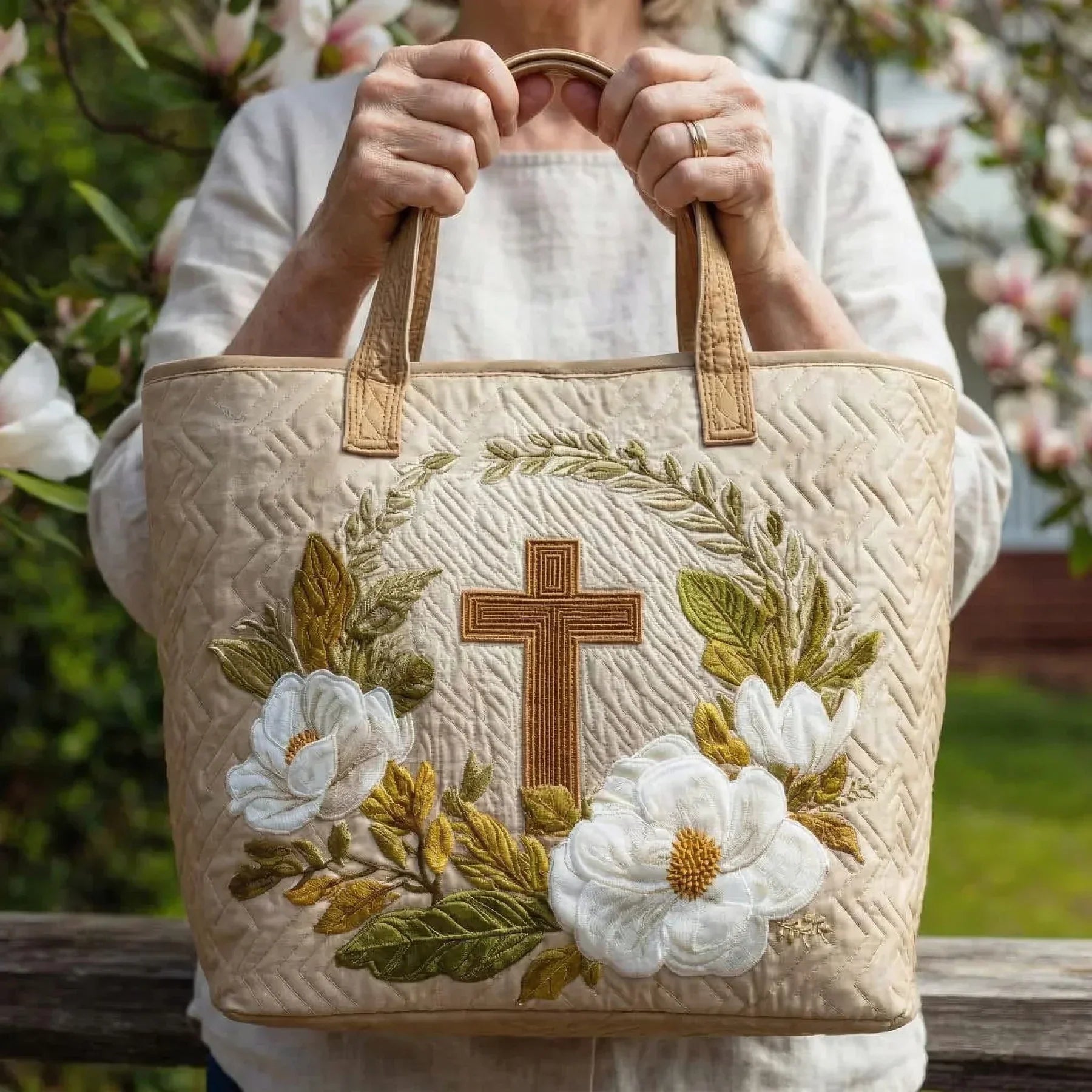 Cassidy | Handmade soft quilted bag - Eliza-Warszawa