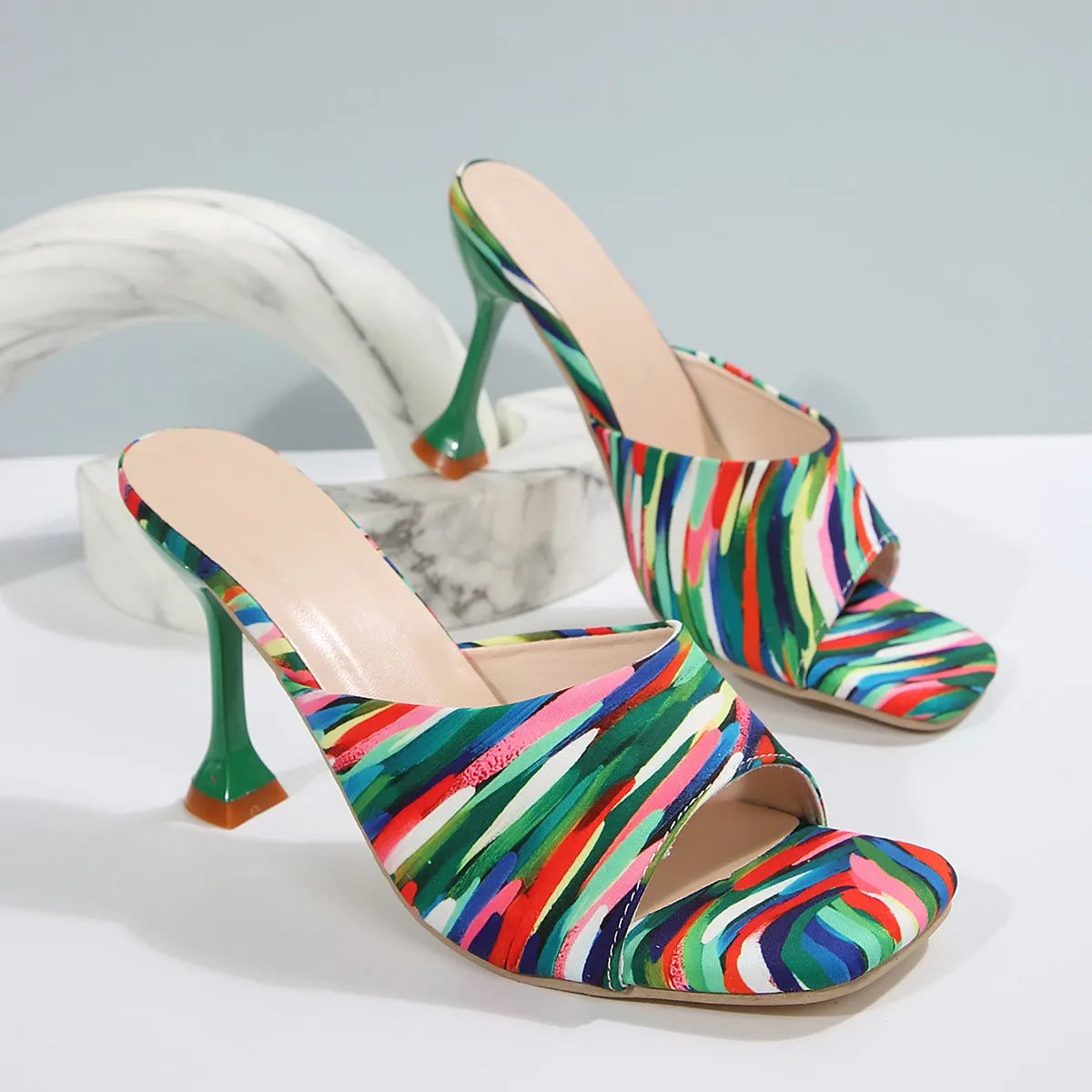 Chiara Mosaico Heels - Eliza-Warszawa
