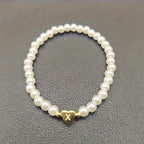 Chic A-Z Heart Initial Bracelet
