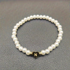 Chic A-Z Heart Initial Bracelet