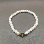 Chic A-Z Heart Initial Bracelet