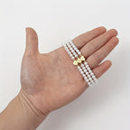 Chic A-Z Heart Initial Bracelet