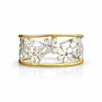 Chic Daisy Ring - Eliza-Warszawa