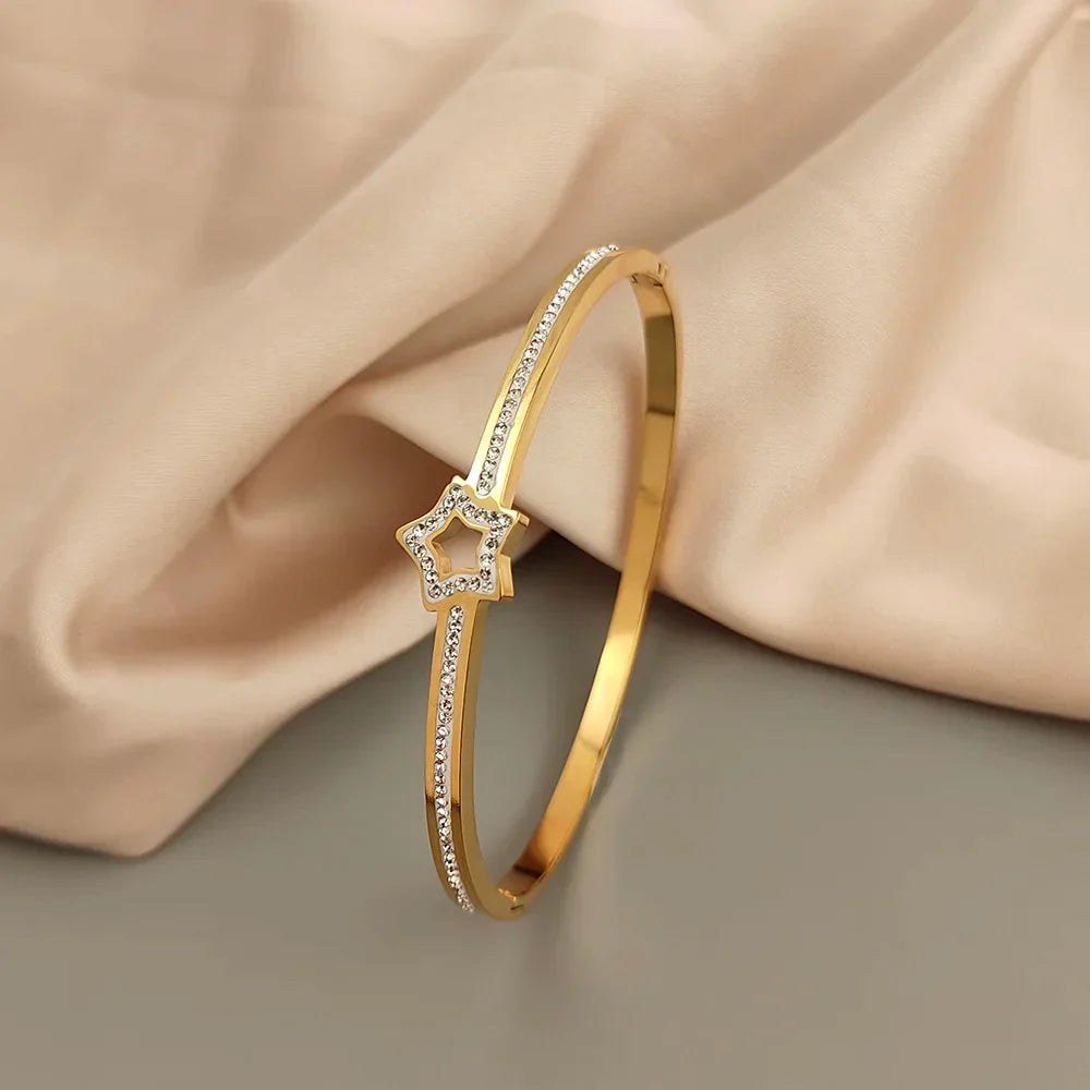Chic Star Symbol Bangles - Eliza-Warszawa