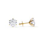 Chic White Gold Tera Earrings - Eliza-Warszawa