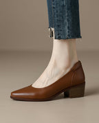 Clara Block Heels - Eliza-Warszawa