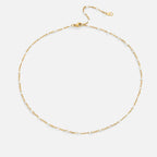 Clean White Bead Necklace