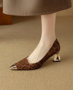 Cleo Leopard Pumps - Eliza-Warszawa