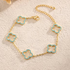 Clover Charm Bracelet - Eliza-Warszawa