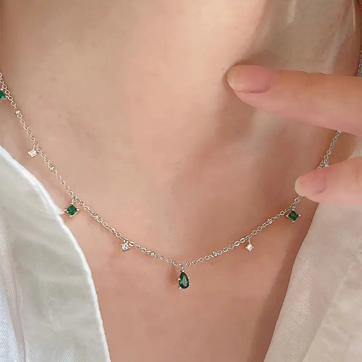 Corinne Delaire Necklace | White Gold - Eliza-Warszawa